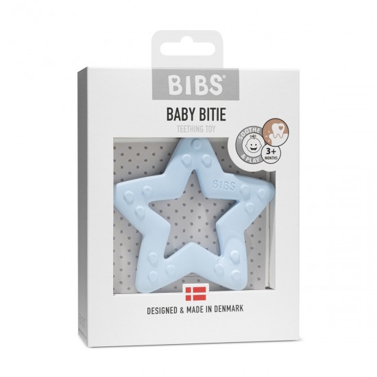 Bibs Μασητικό Οδοντοφυϊας Bitie Star Baby Blue